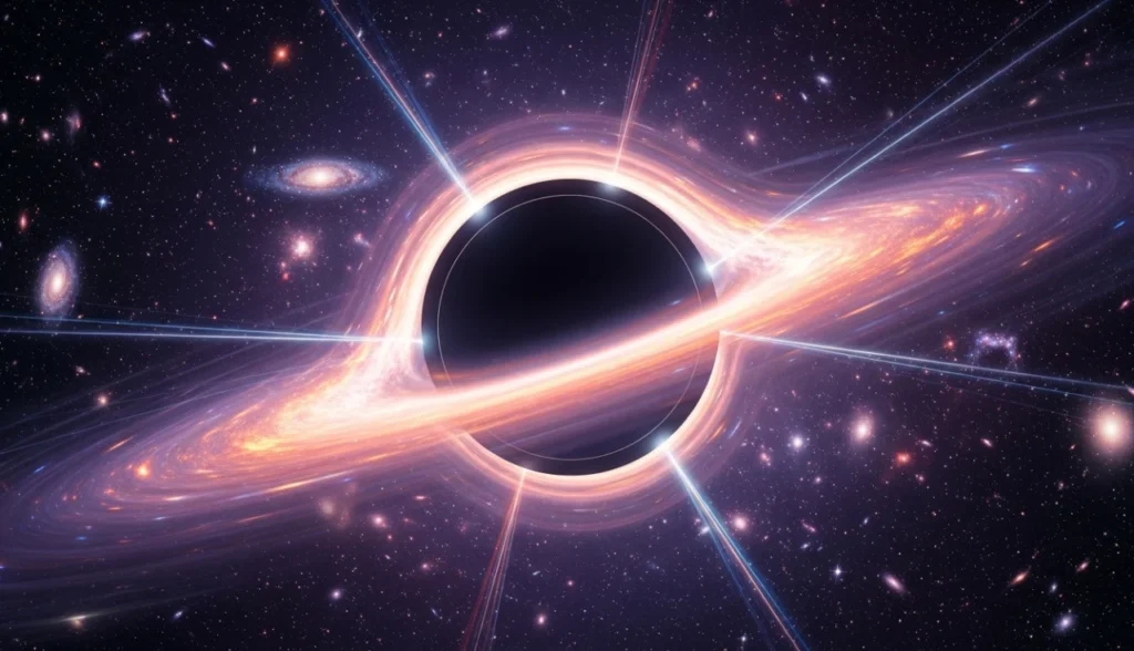 Buracos negros podem destruir a terra