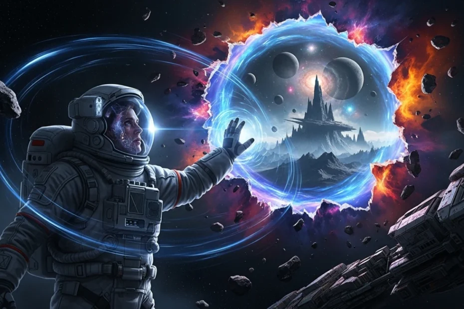 O que existe al m do universo observ vel