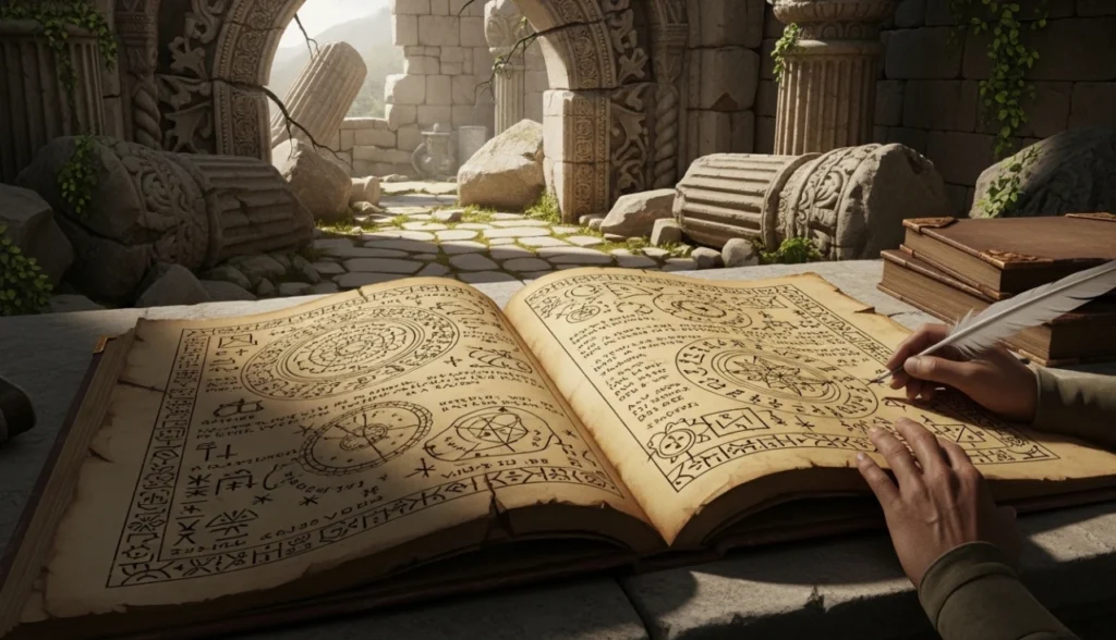 Manuscritos antigos cheios de enigmas